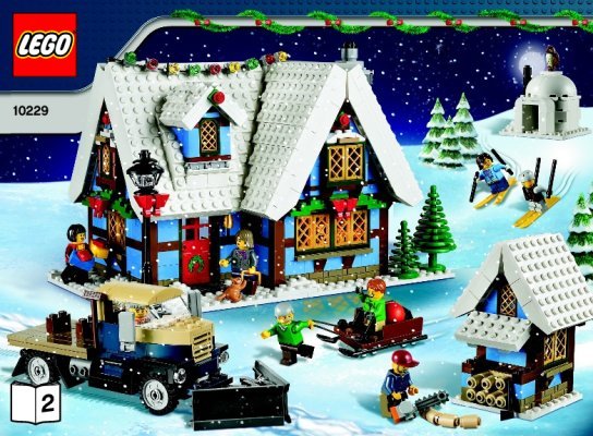 Istruzioni per la Costruzione - LEGO - 10229 - Winter Village Cottage: Page 1