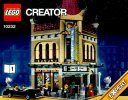 Istruzioni per la Costruzione - LEGO - Creator - 10232 - Palace Cinema: Page 1