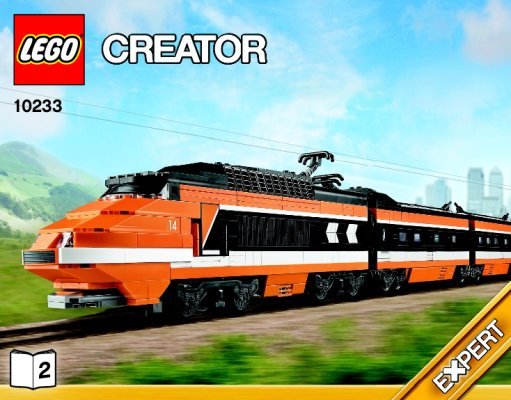 Istruzioni per la Costruzione - LEGO - Creator - 10233 - Horizon Express: Page 1