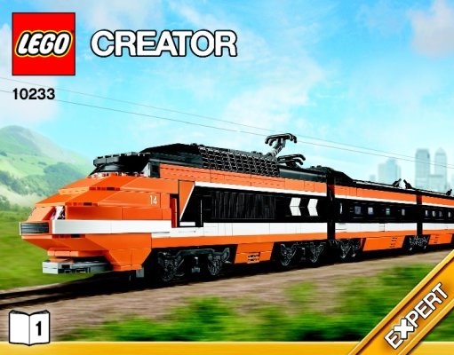 Istruzioni per la Costruzione - LEGO - Creator - 10233 - Horizon Express: Page 1