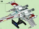 Istruzioni per la Costruzione - LEGO - Star Wars - 10240 - Red Five X-wing Starfighter™: Page 22