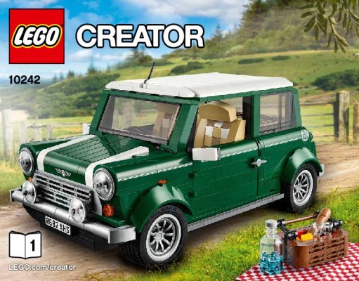 Istruzioni per la Costruzione - LEGO - Creator - 10242 - MINI Cooper: Page 1