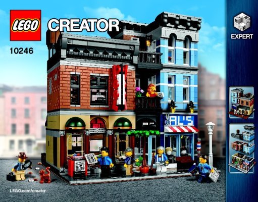 Istruzioni per la Costruzione - LEGO - Creator - 10246 - Ufficio dell'investigatore: Page 1