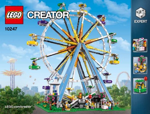 Istruzioni per la Costruzione - LEGO - Creator - 10247 - Ruota panoramica: Page 1