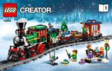 Istruzioni per la Costruzione - LEGO - Creator Expert - 10254 - Treno di Natale: Page 1