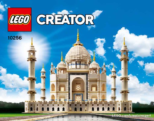 Istruzioni per la Costruzione - LEGO - Creator Expert - 10256 - Taj Mahal: Page 1