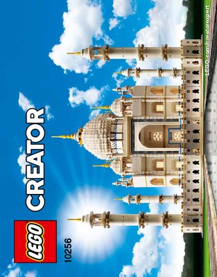 Istruzioni per la Costruzione - LEGO - Creator Expert - 10256 - Taj Mahal: Page 1