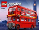 Istruzioni per la Costruzione - LEGO - Creator Expert - 10258 - London Bus: Page 1