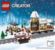 Istruzioni per la Costruzione - LEGO - Creator Expert - 10259 - Stazione del villaggio invernale: Page 1