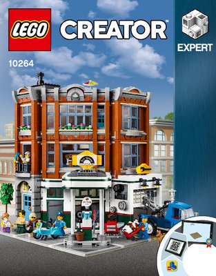 Istruzioni per la Costruzione - LEGO - 10264 - Corner Garage: Page 1