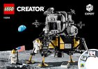 Istruzioni per la Costruzione - LEGO - 10266 - NASA Apollo 11 Lunar Lander: Page 1