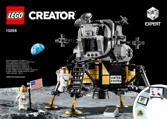 Istruzioni per la Costruzione - LEGO - 10266 - NASA Apollo 11 Lunar Lander: Page 1