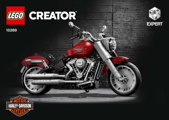 Istruzioni per la Costruzione - LEGO - 10269 - Harley-Davidson® Fat Boy®: Page 1