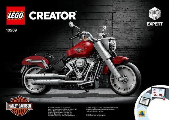 Istruzioni per la Costruzione - LEGO - 10269 - Harley-Davidson® Fat Boy®: Page 1