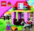 Istruzioni per la Costruzione - LEGO - DUPLO - 10500 - Scuderia: Page 1