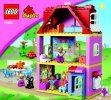 Istruzioni per la Costruzione - LEGO - DUPLO - 10505 - La casa rosa: Page 1