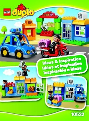 Istruzioni per la Costruzione - LEGO - DUPLO - 10532 - Polizia: Page 1