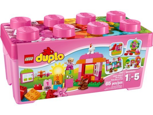 10571 - LEGO® DUPLO® All-in-One-Pink-Box-of-Fun