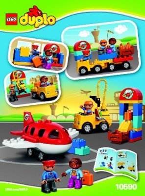 Istruzioni per la Costruzione - LEGO - DUPLO - 10590 - Aeroporto: Page 1