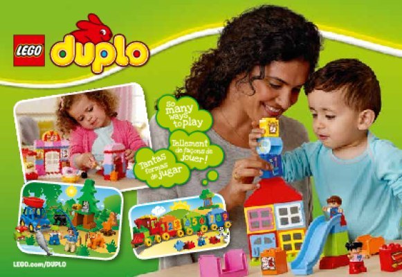 Istruzioni per la Costruzione - LEGO - DUPLO - 10591 - Barca dei Pompieri: Page 1