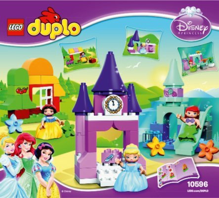 Istruzioni per la Costruzione - LEGO - DUPLO - 10596 - Collezione Disney Princess™: Page 1