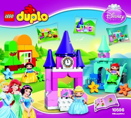 Istruzioni per la Costruzione - LEGO - DUPLO - 10596 - Collezione Disney Princess™: Page 1