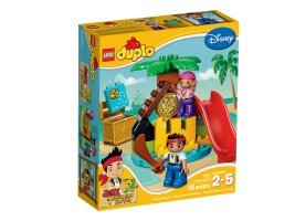 LEGO - DUPLO - 10604 - L'isola del tesoro di Jake e i pirati dell'isola che non c'è