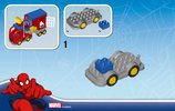 Istruzioni per la Costruzione - LEGO - DUPLO - 10608 - L'avventura del camion-ragno di Spider-Man: Page 2