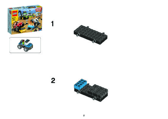 Istruzioni per la Costruzione - LEGO - 10655 - LEGO® Monster Trucks: Page 1