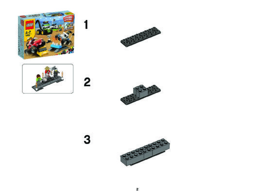 Istruzioni per la Costruzione - LEGO - 10655 - LEGO® Monster Trucks: Page 1