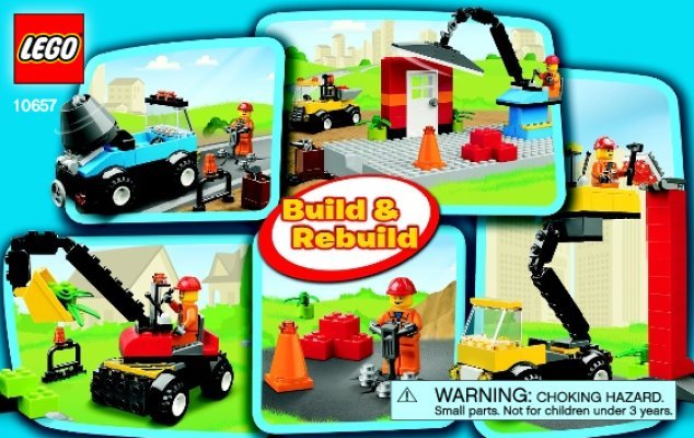 Istruzioni per la Costruzione - LEGO - 10657 - My First LEGO® Set: Page 1