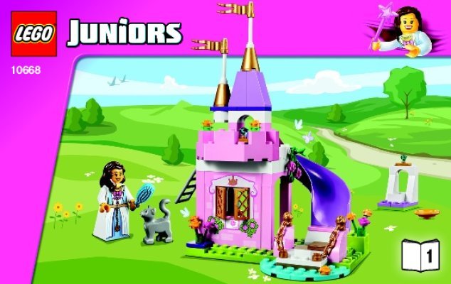 Istruzioni per la Costruzione - LEGO - Juniors - 10668 - Il castello della Principessa: Page 1