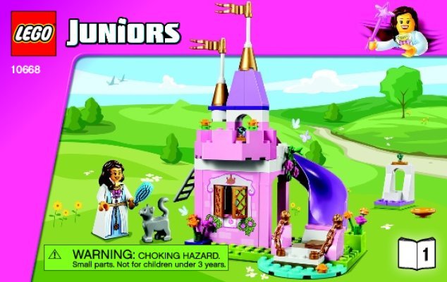 Istruzioni per la Costruzione - LEGO - Juniors - 10668 - Il castello della Principessa: Page 1