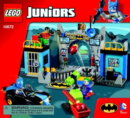 Istruzioni per la Costruzione - LEGO - Juniors - 10672 - Attacco alla Batcave: Page 1