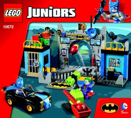 Istruzioni per la Costruzione - LEGO - Juniors - 10672 - Attacco alla Batcave: Page 1