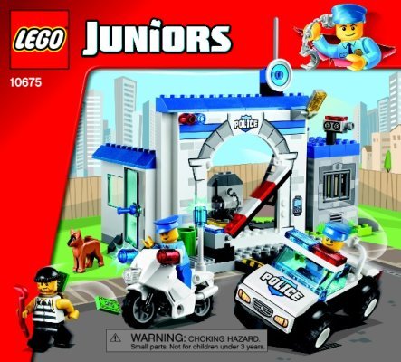 Istruzioni per la Costruzione - LEGO - Juniors - 10675 - Polizia – la grande evasione: Page 1