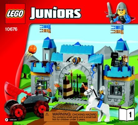 Istruzioni per la Costruzione - LEGO - Juniors - 10676 - Il Castello dei Cavalieri: Page 1