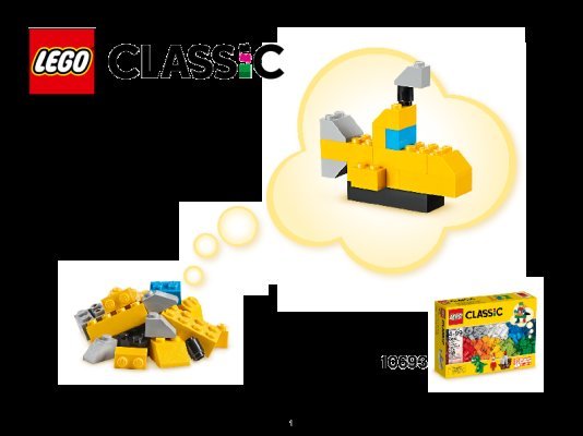 Istruzioni per la Costruzione - LEGO - Classic - 10693 - Accessori creativi LEGO®: Page 1