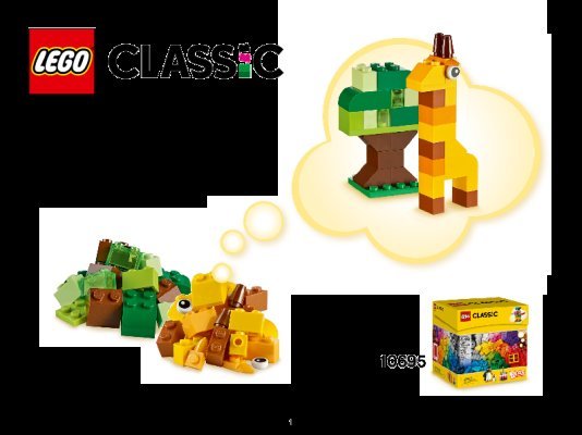 Istruzioni per la Costruzione - LEGO - Classic - 10695 - Scatola creativa LEGO®: Page 1