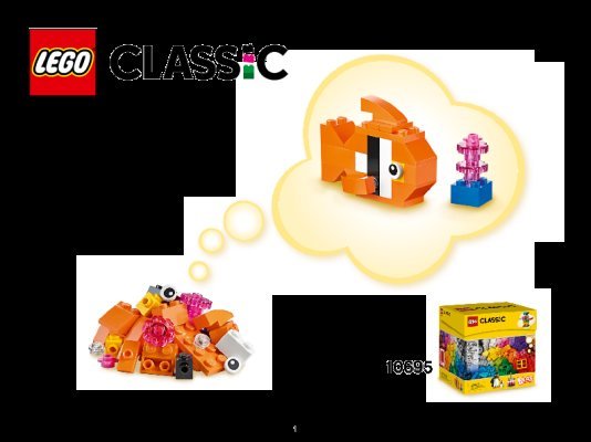 Istruzioni per la Costruzione - LEGO - Classic - 10695 - Scatola creativa LEGO®: Page 1