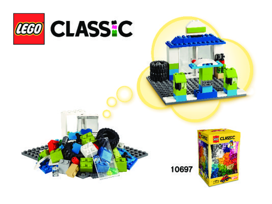 Istruzioni per la Costruzione - LEGO - Classic - 10697 - Grande scatola creativa LEGO®: Page 1