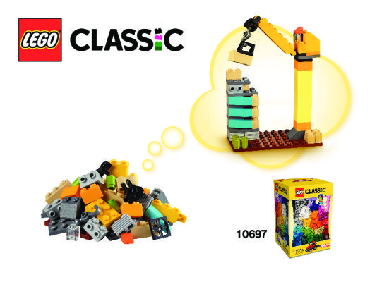 Istruzioni per la Costruzione - LEGO - Classic - 10697 - Grande scatola creativa LEGO®: Page 1