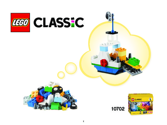 Istruzioni per la Costruzione - LEGO - Classic - 10702 - Set creativo LEGO®: Page 1