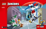 Istruzioni per la Costruzione - LEGO - Juniors - 10720 - Inseguimento sull'elicottero della Polizia: Page 1