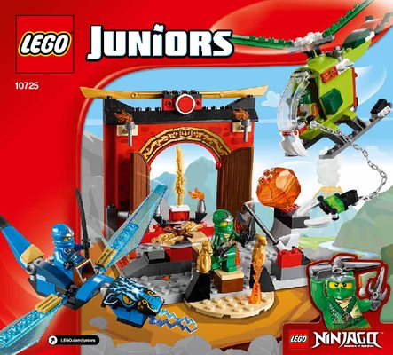 Istruzioni per la Costruzione - LEGO - Juniors - 10725 - Il tempio perduto di NINJAGO: Page 1