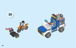 Istruzioni per la Costruzione - LEGO - Juniors - 10735 - Inseguimento sul fuoristrada della Polizia: Page 42