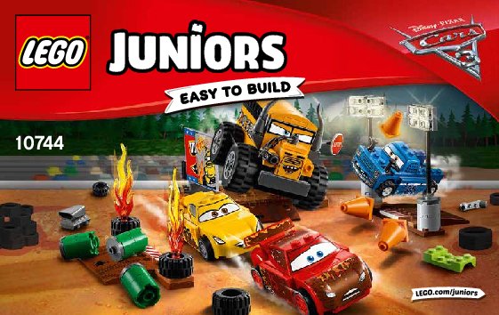 Istruzioni per la Costruzione - LEGO - Juniors - 10744 - Thunder Hollow Crazy 8 Race: Page 1