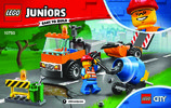 Istruzioni per la Costruzione - LEGO - 10750 - Road Repair Truck: Page 1