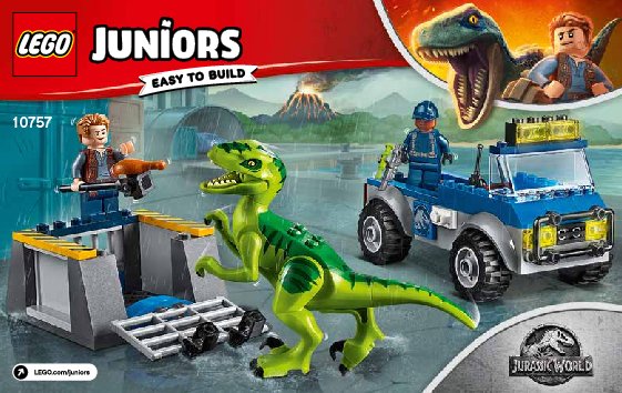 Istruzioni per la Costruzione - LEGO - 10757 - Raptor Rescue Truck: Page 1