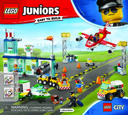 Istruzioni per la Costruzione - LEGO - 10764 - City Central Airport: Page 1